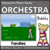 Orchestra Families Interactive Music Instruments Game {bubbles}