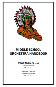 Preview of Orchestra Handbook - Middle School
