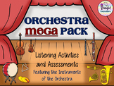 Orchestra MEGA Pack of Listening Activities and Assessments