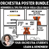 Orchestra: 100+ Posters for Dynamics, Practice Tips, Remin