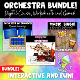 Orchestra Bundle - Worksheets, Activities, Games, Interact