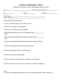 Orchestra Student Information Form
