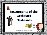 Orchestral Instrument Flashcards