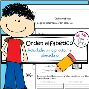 Orden alfabético | Abecedario | alphabetical order in spanish | TpT
