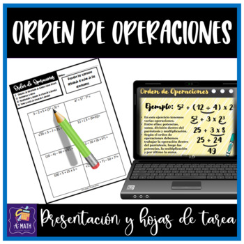 Preview of Orden de Operaciones