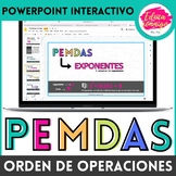 Orden de operaciones - PEMDAS - Order of Operations in Spanish