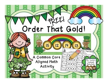 Preview of Order That Gold! {FREE}