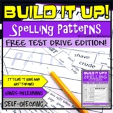 Spelling Patterns | Build It Up! | Order Up! | FREE