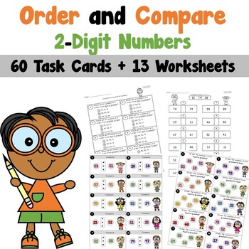 Preview of Order and Compare 2-Digit Numbers
