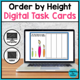 Order by Size (Height) Math Boom Cards