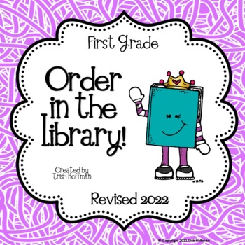 Preview of Order in the Library!  First Grade Library Skills