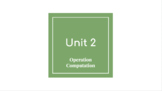 Order of Computation (Operations)