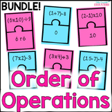 Order of Operations Activity BUNDLE - PEMDAS Math Stations