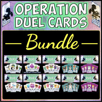 Preview of Operation Duel Cards - MEGA Bundle