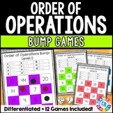 BUMP! Order of Operations Games {5.OA.1, 6.EE.1}