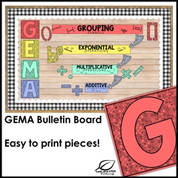 Order of Operations using GEMA by Leaf and STEM Learning | TpT