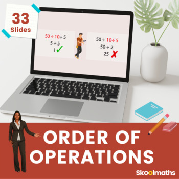Preview of Order of Operations - 6th Grade - 8th Grade Digital Activities