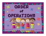 Order of Operations Activities