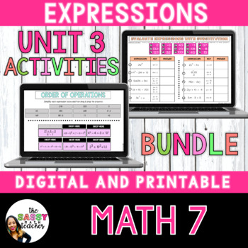 Preview of Order of Operations Activity Bundle