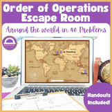 Order of Operations Activity | Digital Resource Escape Room