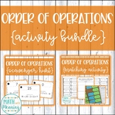 Order of Operations Activity Mini-Bundle - 2 Fun Activities