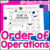5th Grade Order of Operations Game - PEMDAS and Order of O
