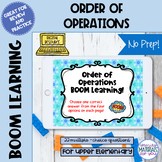 Order of Operations Boom Learning℠ Quiz