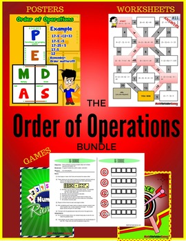 Preview of Order of Operations BUNDLE
