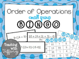 Order of Operations Small Group Bingo. TEKS 5.4F CCSS 5.OA