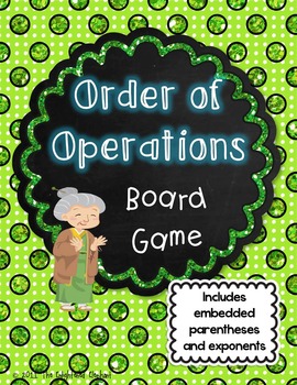 Preview of Order of Operations Board Game