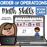 Order of Operations Boom Cards