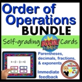 Order of Operations Boom Cards Bundle