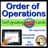 Order of Operations Boom Cards Digital Math Activities