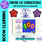 Order of Operations Boom Learning℠ Quiz | 100s Day | With 