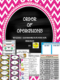 Order of Operations Unit and Bundle- No Exponents
