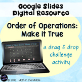 FREE Order of Operations Challenge for Google Slides - Dis