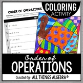 Order of Operations | Coloring Activity