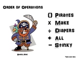 Order of Operations - Common Core Pirate Style Mini-Pack