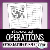 Order of Operations Cross-Number Puzzle