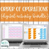 Order of Operations DIGITAL Activity Bundle for Google Dri