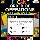 Order of Operations DIGITAL Game | Evaluating Expressions 