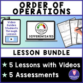 Order of Operations ⭐  Differentiated Lessons & Assessments