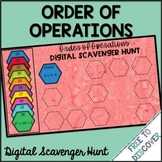 Order of Operations Digital Scavenger Hunt