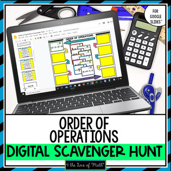 Preview of Order of Operations Digital Scavenger Hunt Activity for Google Drive™
