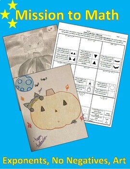 Preview of Order of Operations - Directed Drawing - Halloween Pumpkin