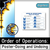 Order of Operations: Doing and Undoing Poster