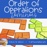 Order of Operations Dominoes - 5th Grade CCSS