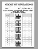 Order of Operations Egg Hunt Activity