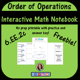 Order of Operations Foldable