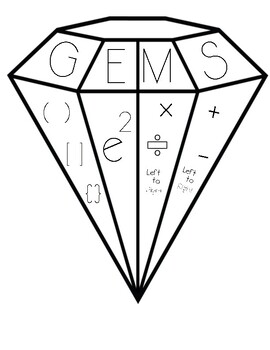 Preview of Order of Operations: GEMS